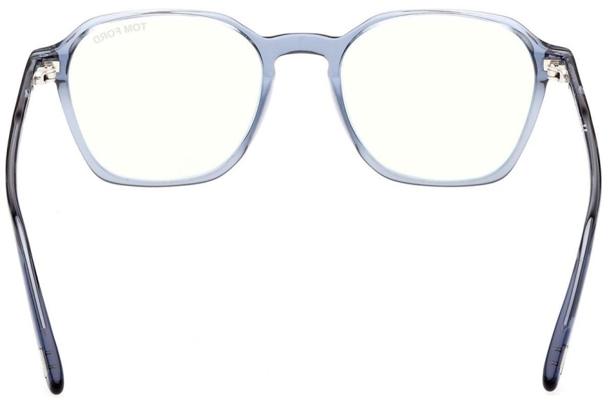 Glasses Tom Ford FT5804-B 090 Quadratisch Blau