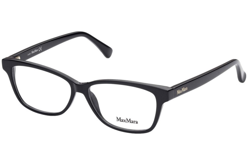 Glasses Max Mara MM5013 001 Rechteck Schwarz