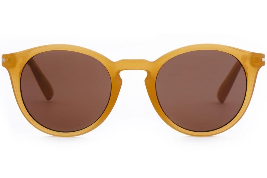 Sonnenbrille OiO by eyerim Pluto Crystal Caramel Rund Havanna