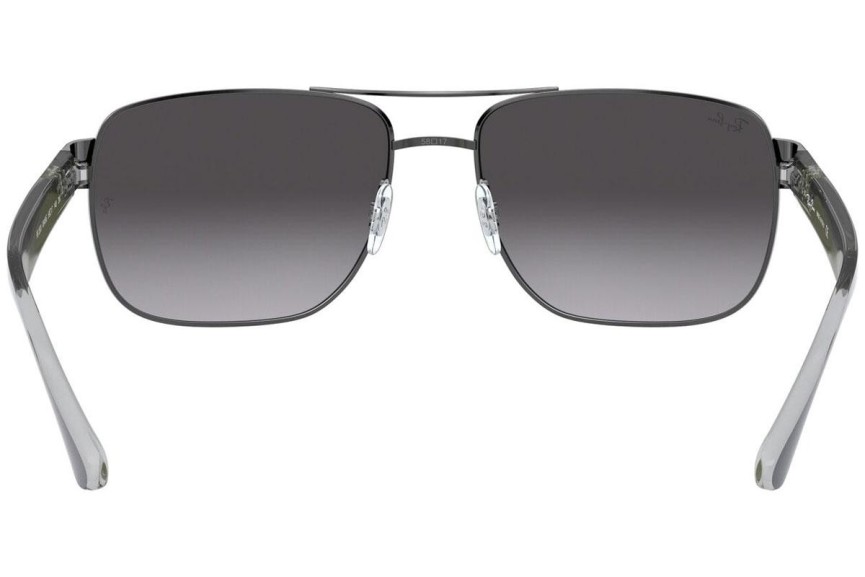 Sonnenbrille Ray-Ban RB3530 004/8G Rechteck Silber