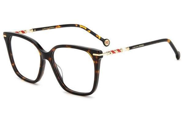 Glasses Carolina Herrera HER0094 086 Quadratisch Havanna