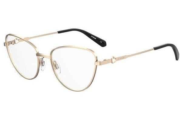 Brillen Love Moschino MOL608/TN 000 Cat Eye Gold