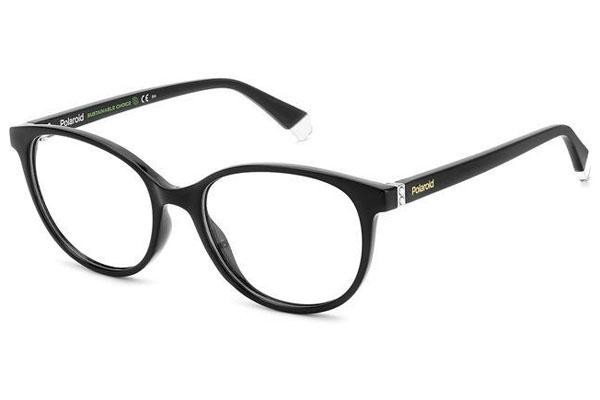 Glasses Polaroid PLDD467 807 Oval Schwarz