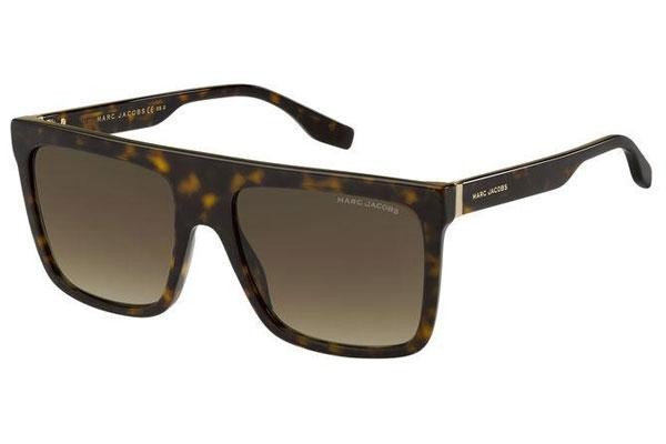 Sunglasses Marc Jacobs MARC639/S 086/HA Flat Top Havanna