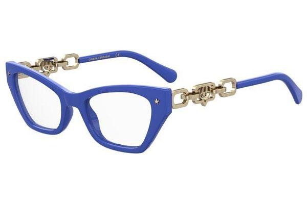 Brillen Chiara Ferragni CF7020 PJP Cat Eye Blau