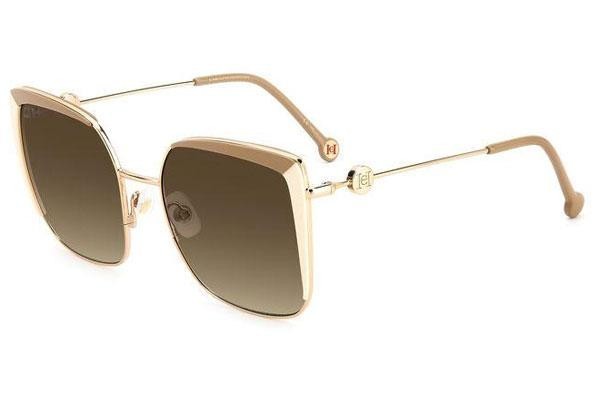 Sonnenbrille Carolina Herrera HER0111/S T53/HA Groß Beige