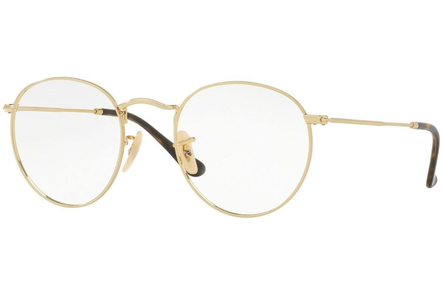 Brillen Ray-Ban Round Metal Classic RX3447V 2500 Rund Gold