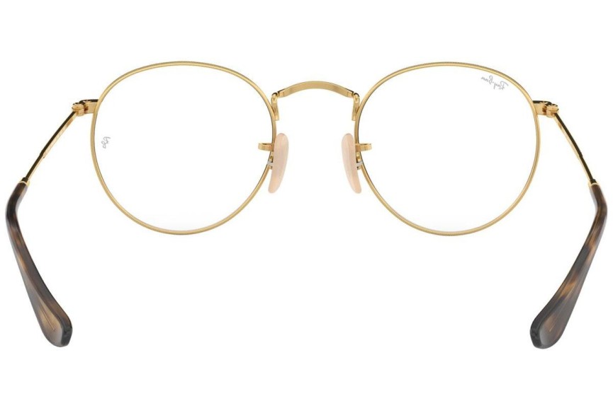 Brillen Ray-Ban Round Metal Classic RX3447V 2500 Rund Gold