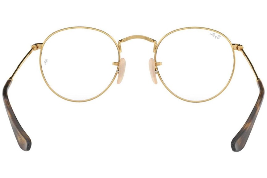 Glasses Ray-Ban Round Metal Classic RX3447V 2945 Rund Havanna