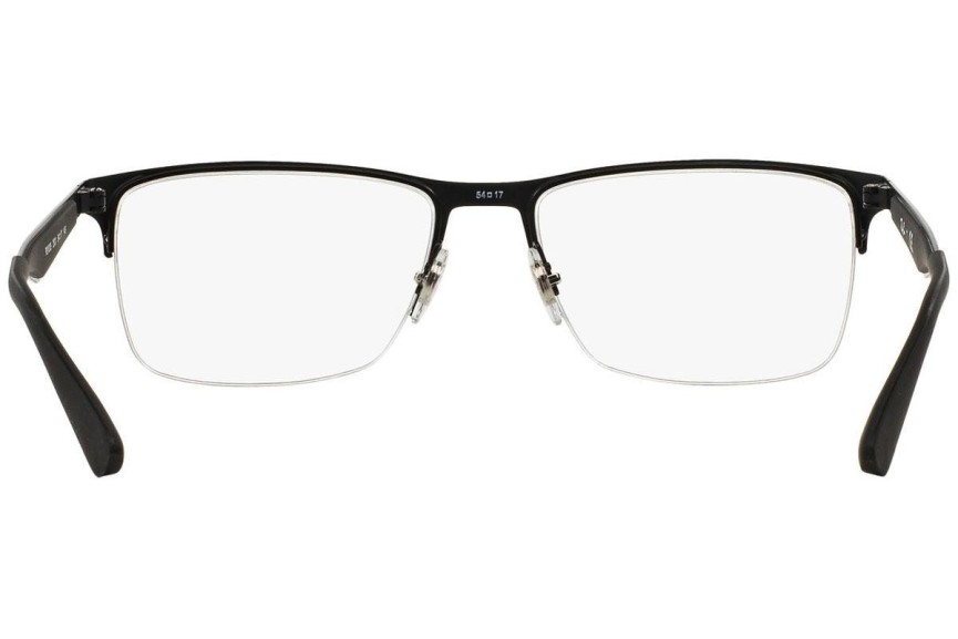 Glasses Ray-Ban RX6335 2503 Quadratisch Schwarz