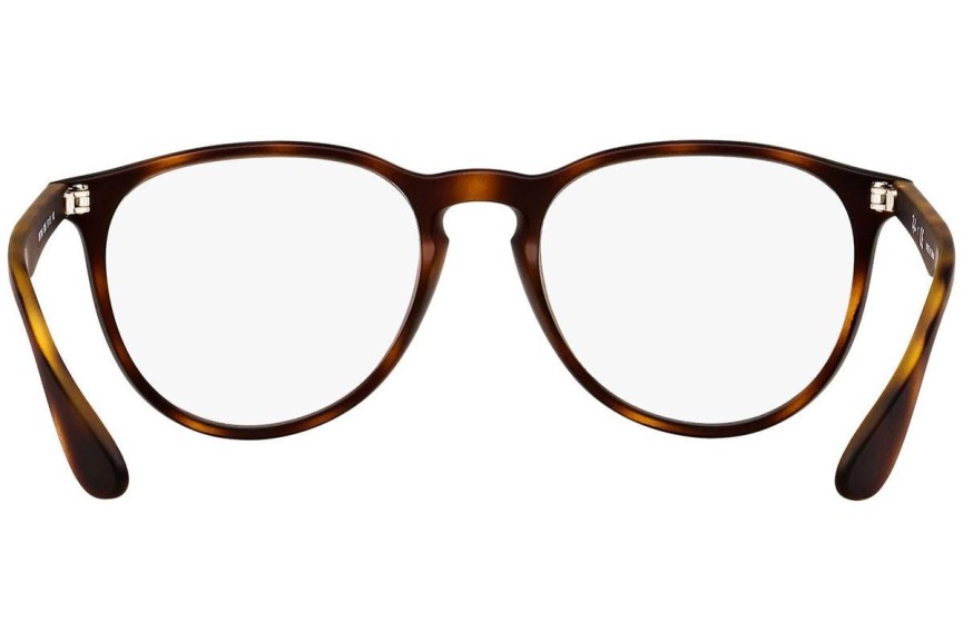 Glasses Ray-Ban Erika Optics RX7046 5365 Quadratisch Havanna