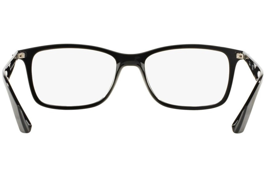 Glasses Ray-Ban RX7047 2000 Rechteck Schwarz