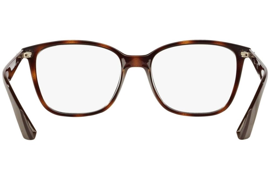 Glasses Ray-Ban RX7066 5577 Quadratisch Havanna