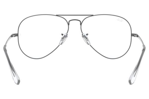 Glasses Ray-Ban Aviator RX6489 2502 Pilot Silber