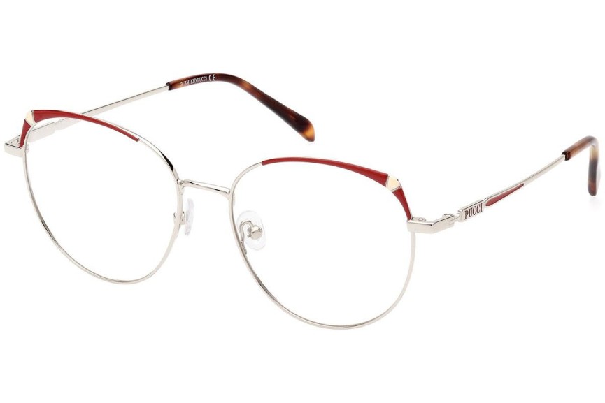 Glasses Emilio Pucci EP5209 016 Rund Silber