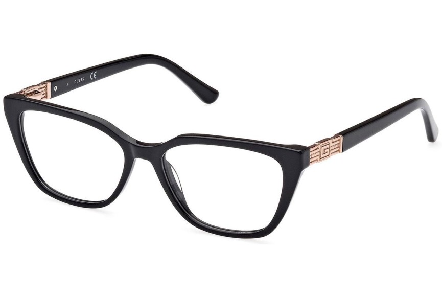 Glasses Guess GU2941 001 Rechteck Schwarz