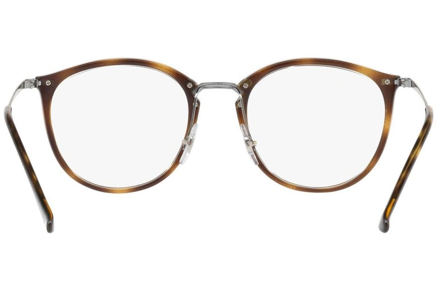 Glasses Ray-Ban RX7140 2012 Rund Havanna