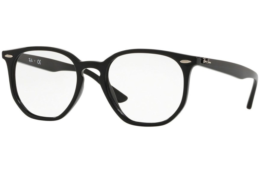 Brillen Ray-Ban Hexagonal RX7151 2000 Quadratisch Schwarz