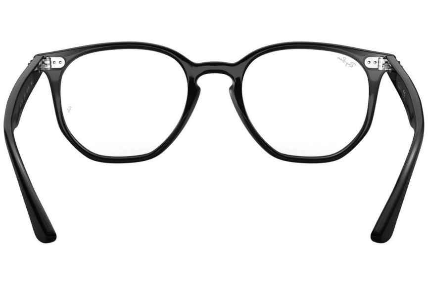 Brillen Ray-Ban Hexagonal RX7151 2000 Quadratisch Schwarz