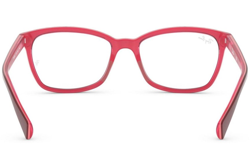 Glasses Ray-Ban RX5362 5777 Quadratisch Rot