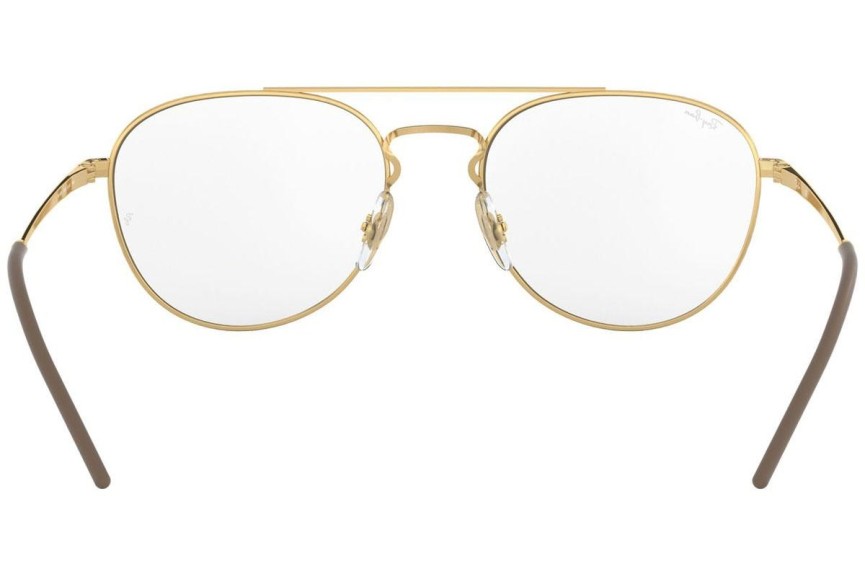 Glasses Ray-Ban RX6414 2500 Pilot Gold