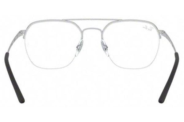 Brillen Ray-Ban RX6444 2501 Quadratisch Silber