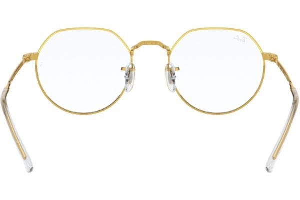 Brillen Ray-Ban Jack RX6465 3086 Rund Gold