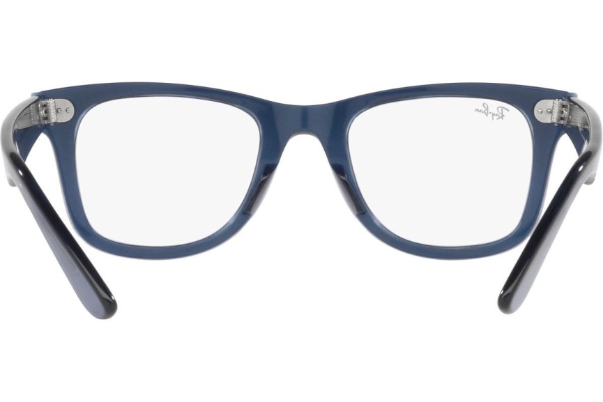 Brillen Ray-Ban Wayfarer Ease RX4340V 8223 Quadratisch Blau