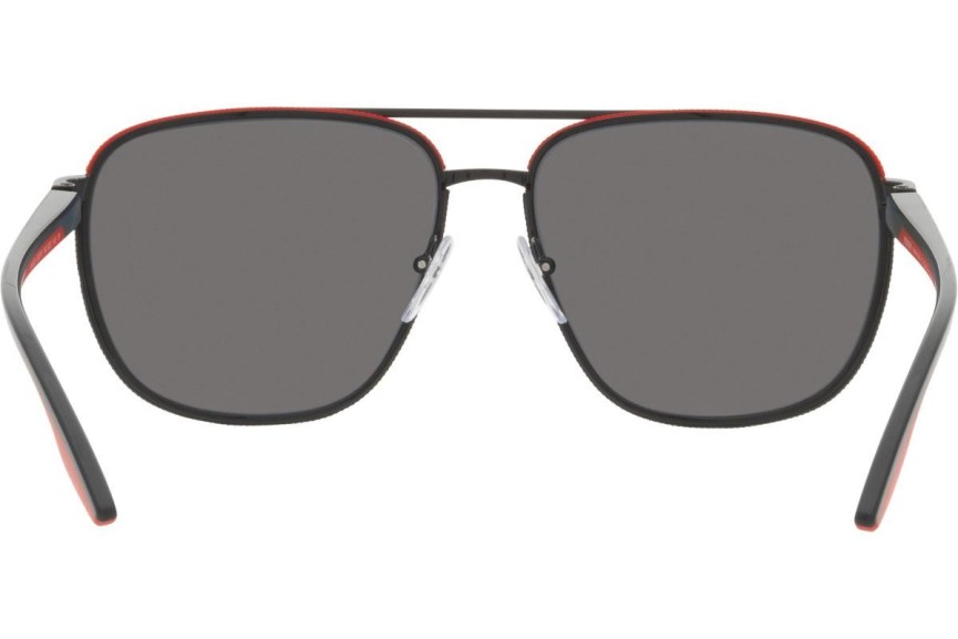 Sonnenbrille Prada Linea Rossa PS50YS 19G02G Polarized Pilot Schwarz