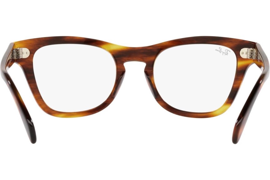 Glasses Ray-Ban RX0707V 2144 Quadratisch Havanna