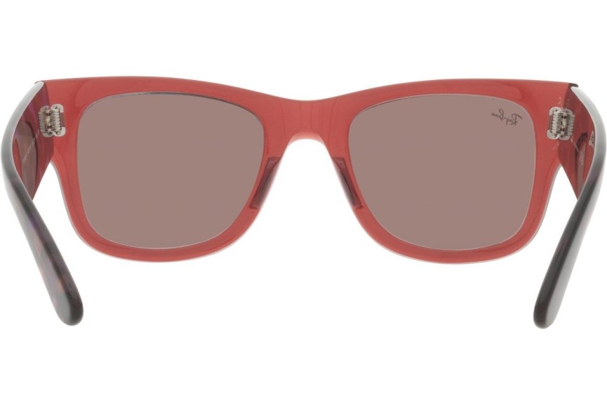 Sonnenbrille Ray-Ban Mega Wayfarer RB0840S 66372K Quadratisch Rosa