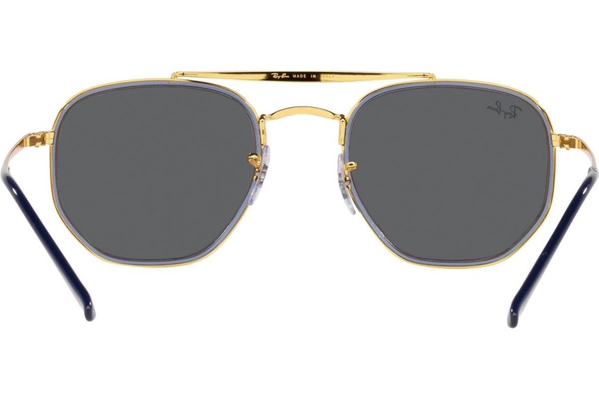 Sunglasses Ray-Ban The Marshal II RB3648M 9240B1 Quadratisch Gold