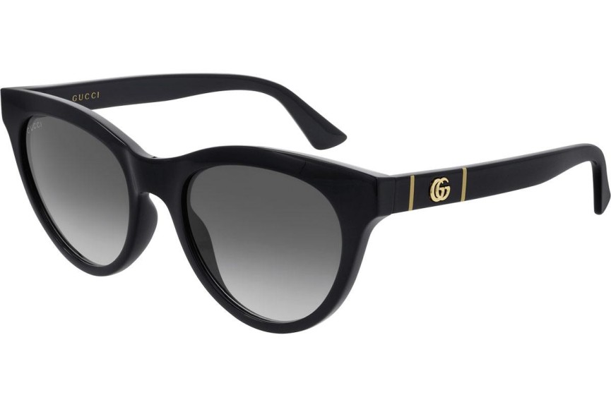 Sunglasses Gucci GG0763S 001 Cat Eye Schwarz