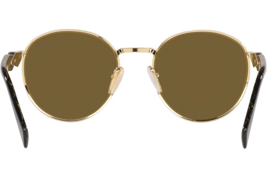 Sonnenbrille Prada PR56ZS ZVN01T Rund Gold