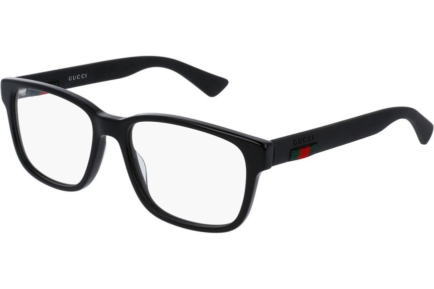 Glasses Gucci GG0011O 005 Quadratisch Schwarz