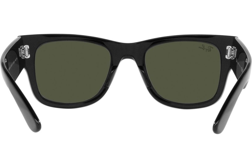 Sonnenbrille Ray-Ban Mega Wayfarer RB0840S 901/31 Quadratisch Schwarz