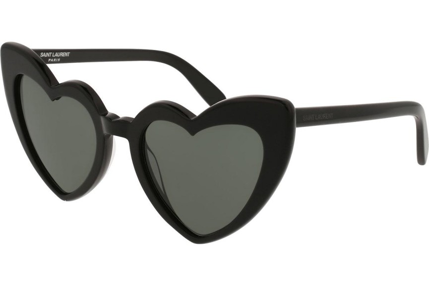 Sonnenbrille Saint Laurent SL181LOULOU 001 Besondere Schwarz