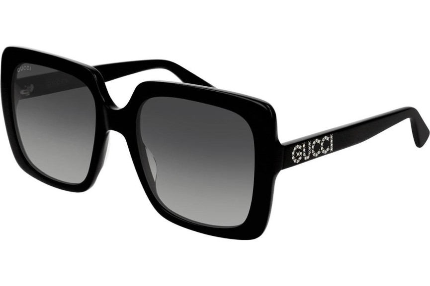 Sonnenbrille Gucci GG0418S 001 Groß Schwarz