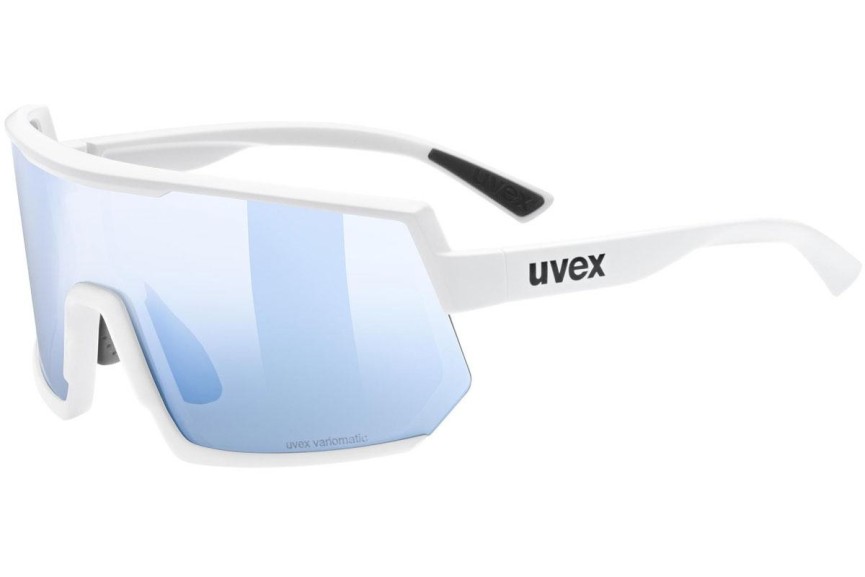 Sonnenbrille uvex sportstyle 235 V 8803 Monoscheibe | Shield Weiß