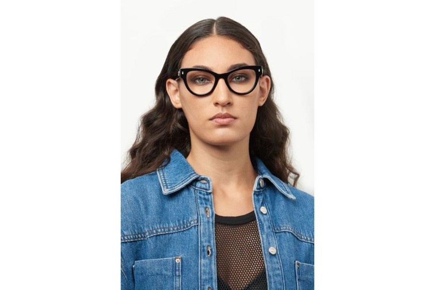 Glasses Dsquared2 D20070 807 Cat Eye Schwarz