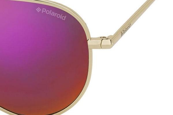 Sonnenbrille Polaroid Junior PLD8015/N J5G/AI Polarized Pilot Gold