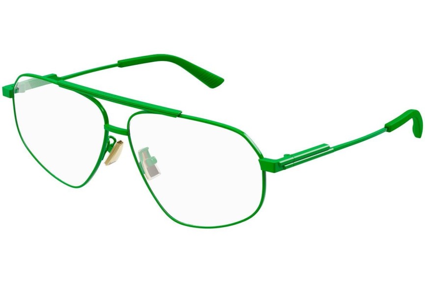 Glasses Bottega Veneta BV1196O 004 Pilot Grün