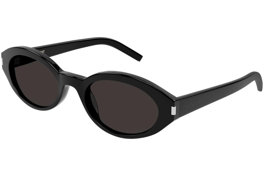 Sonnenbrille Saint Laurent SL567 001 Oval Schwarz