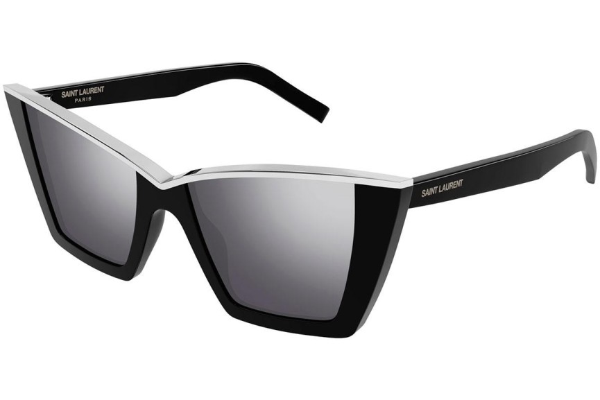 Sonnenbrille Saint Laurent SL570 002 Cat Eye Schwarz