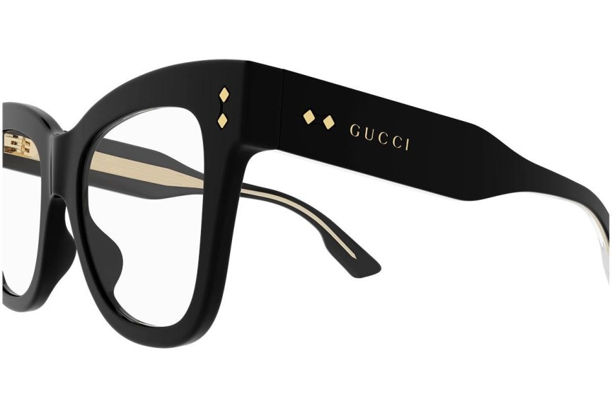 Brillen Gucci GG1082O 001 Cat Eye Schwarz