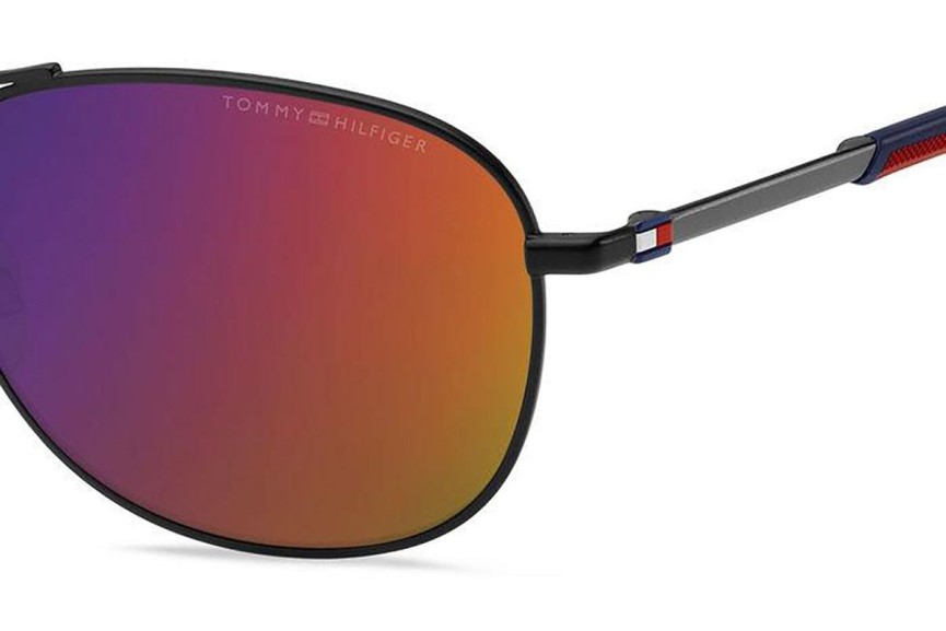 Sonnenbrille Tommy Hilfiger TH2023/S 003/MI Pilot Schwarz