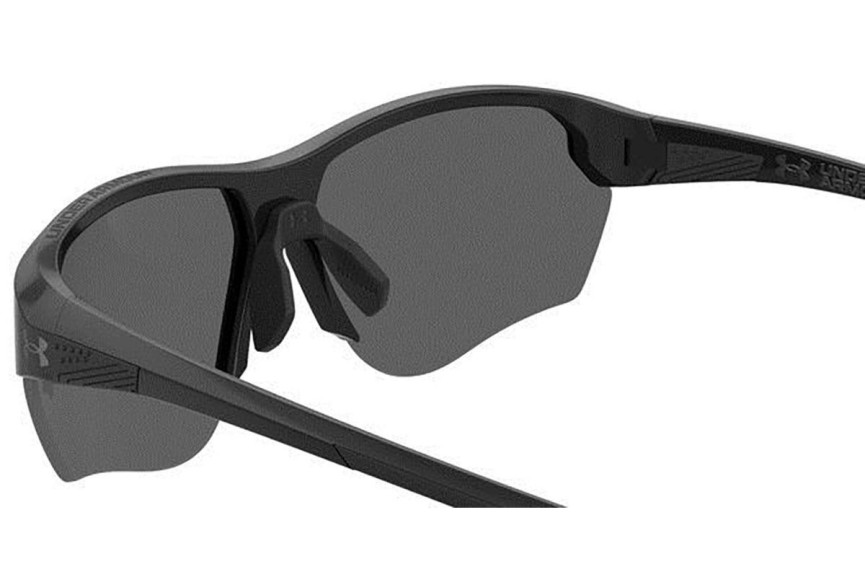 Sunglasses Under Armour UACOMPETE/F 807/6C Rechteck Schwarz