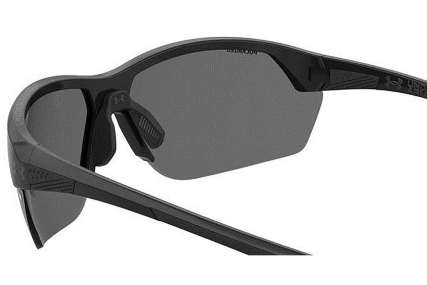 Sonnenbrille Under Armour UACOMPETE 807/6C Rechteck Schwarz