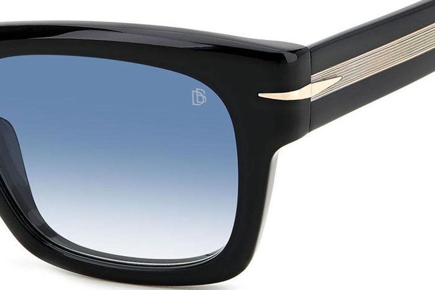 Sonnenbrille David Beckham DB7099/S 807/F9 Quadratisch Schwarz