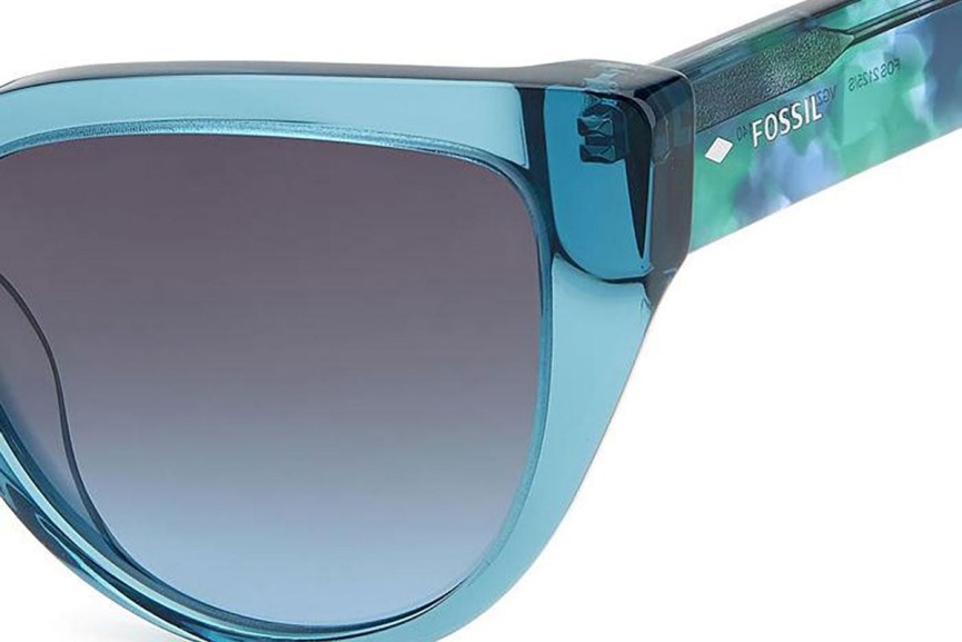 Sunglasses Fossil FOS2125/S VGZ/I7 Cat Eye Blau